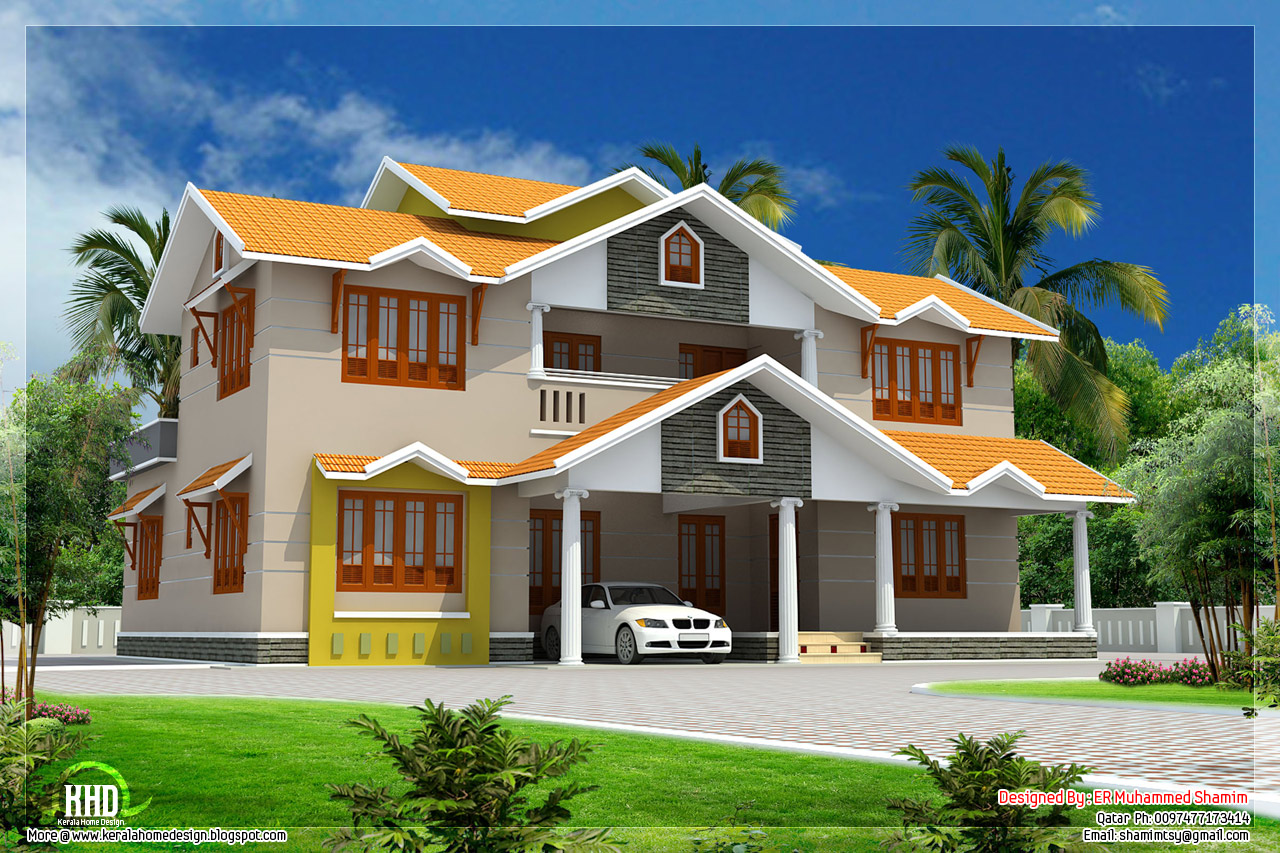 October 2012 Kerala home  design  and floor plans 