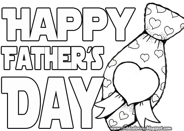 Father's Dcay Coloring Cards 3
