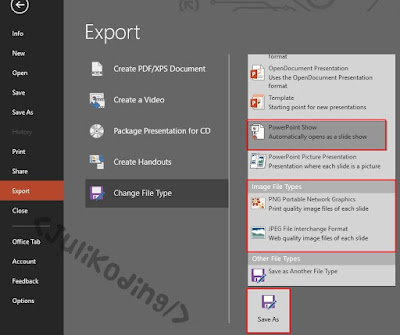 Mengubah File Power Point Menjadi Gambar