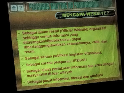 Alhamdulillah: Website dan Mobil Operasional NU Paninggaran Timur Diluncurkan