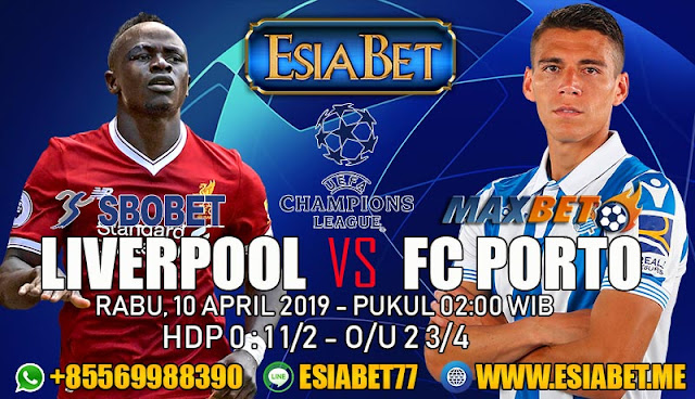 Prediksi Bola Champions League Liverpool vs Porto 10 April 2019 