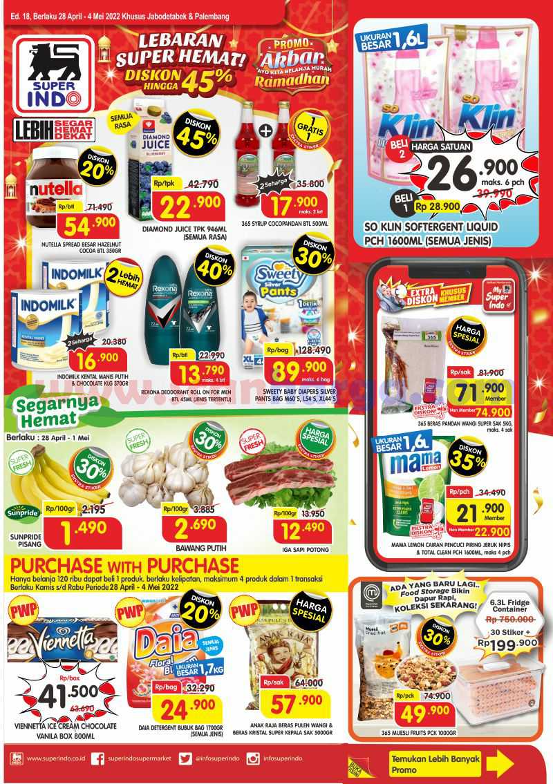 Katalog Promo Superindo 28 April - 4 Mei 2022