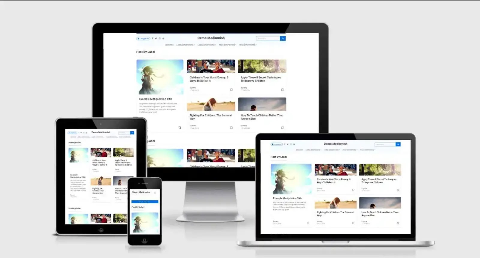 Mediumish v1.4 Responsive Blogger Template