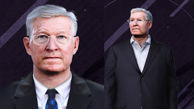 PES 2020 Faces Sir Alex Ferguson by Alief