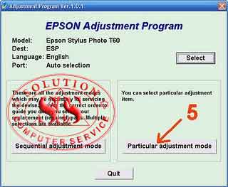 marom: Cara Reset Printer Epson T50/T60 Blinking/Kedip-Kedip