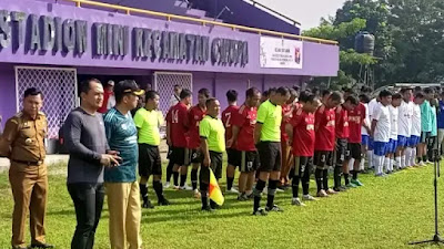 Kapolresta Tangerang Buka Tournament Sepakbola Antar Serikat Pekerja 