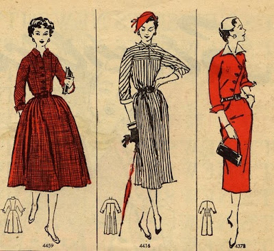 1920 Fashion  Women on 1950s Retro Dresses    Vintage Style