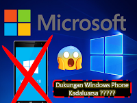 Microsoft Hentikan Dukungan Windows Phone