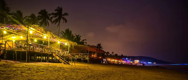 best beach in goa for nightlife