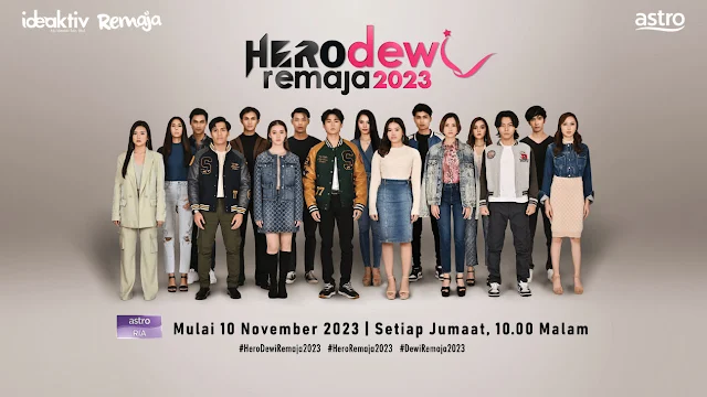 Hero Dewi Remaja 2023: Senarai Peserta Dan Biodata