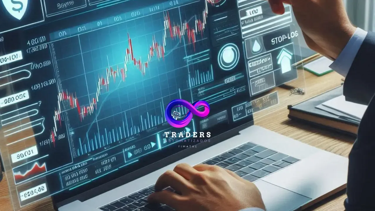 trader configurando stop-loss