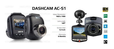 rekomendasi kamera mobil murah dan terbaik- ACS1 Car Dash Cam