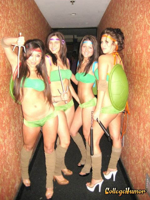 Sexy TMNT Costumes Ninja Turtles