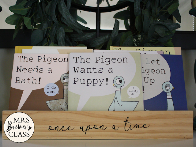 Pigeon book study activities unit with literacy companion activities for ANY Mo Willems Pigeon book & a craftivity for Kindergarten & First Grade