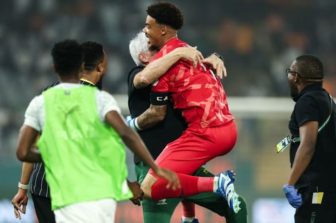 South Africa Through To AFCON Semi-Final with Nigeria After Williams Saves Four Penalties Against Cape Verde