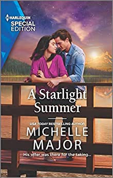 book cover of romance novel A Starlight Summer by Michelle Major