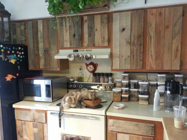 Diy Kabinet Dapur Kayu  Pallet Pagar Rumah