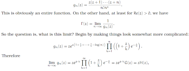 Complex Analysis: #27 The Gamma Function II equation pic 4