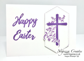 Nigezza Creates with Stampin' Up! Cross of Hope Easter Card 