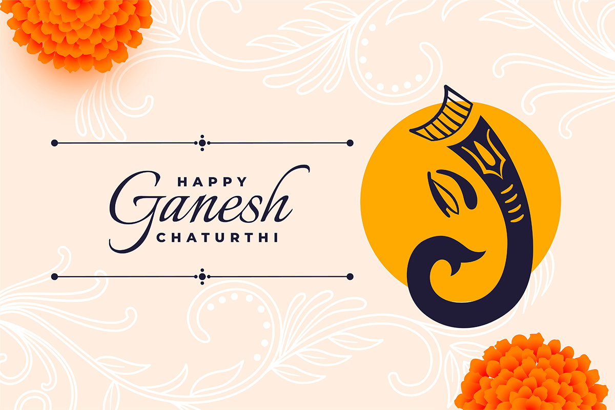 Ganesh Chaturthi Wallpaper With Greetings