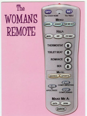 woman's remote
