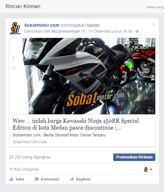 Ini dia 10 posting paling banyak dilihat oleh pengguna Facebook ditahun 2015 ! #Top10Posting2015