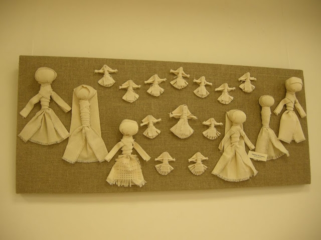 Dolls by Marina Dyachenko - реконструкція стародавніх етнографічних ляльок, 2004,2014,2015 – текстиль (двунитка), h-30; 14; 9. Брали участь: у виставці «Феномен традиційної селянської ляльки», у Мистецькій галереї Національного центру народної культури «Музей Івана Гончара», м.Київ, 2013; виставці «Феномен традиційної селянської ляльки» у КЗК «Міський виставочний зал», м.Кривий Ріг, 2013; ІІІ Всеукраїнській виставці народної ляльки, Україна, м.Київ, 2015; щорічній виставці творів народного мистецтва «Таланти твої, Криворіжжя!» з нагоди 24-ї річниці Незалежності України у КЗК «Міський історико-краєзнавчий музей», м.Кривий Ріг, 2015; персональній виставці та вихованців гуртка «Народна іграшка» КПНЗ ЦДЮТ «Гармонія» «В океані рідного народу відкривай духовні острови», КЗК «Міська дитяча бібліотека», 2015.