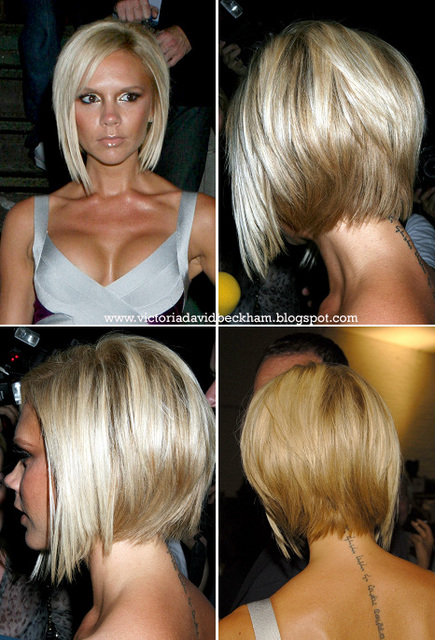 victoria beckham hair style