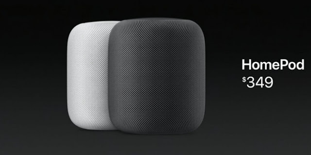 رسميا : آبل تعلن عن سماعات HomePod تدعم المساعد الصوتى سيرى !!