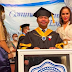JINKEE ACCOMPANIES MANNY PACQUAIO AS HE RECEIVES HIS MASTER'S DEGREE FROM PCU