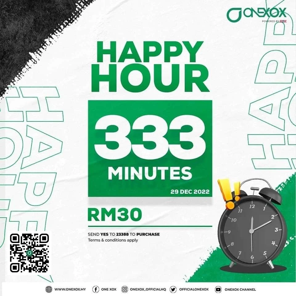 ONEXOX Happy Hour