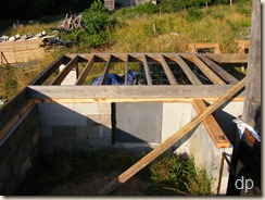 summer kitchen floor framing