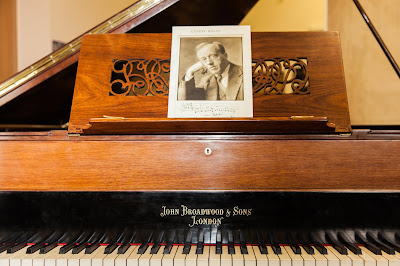 Gustav Holst's Broadwood piano today