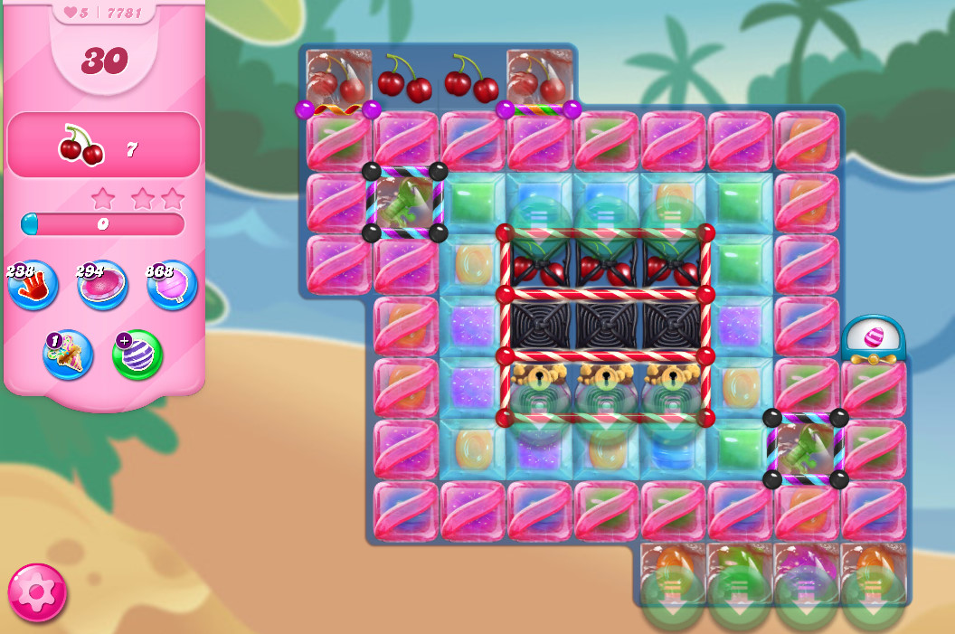 Candy Crush Saga level 7781