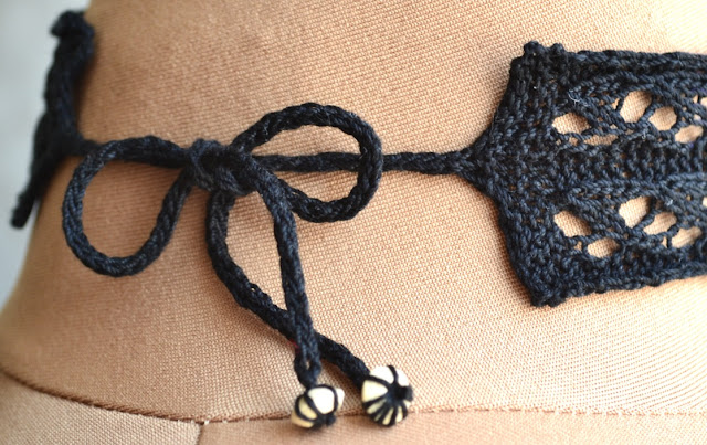 Choker Knitting Pattern 