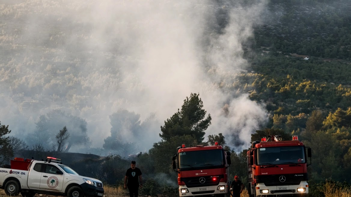 Στη μάχη με τις πυρκαγιές ο Στρατός