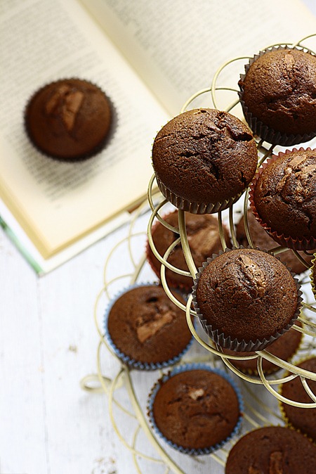 Muffins Cu Cafea Mocha Si Ciocolata Amaruie Just Love Cookin
