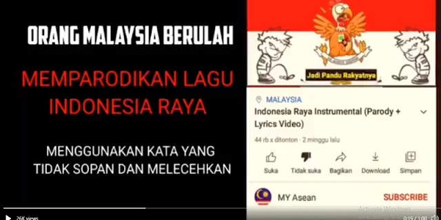 Lirik Lagu Indonesia Raya Dipelesetkan Dengan Kata-kata Kasar, Netizen Pun Bereaksi