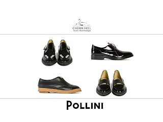 Pollini Loafers and Oxford Shoes Fall/Winter 2013-2014 collection Cherry Heel Barcelona