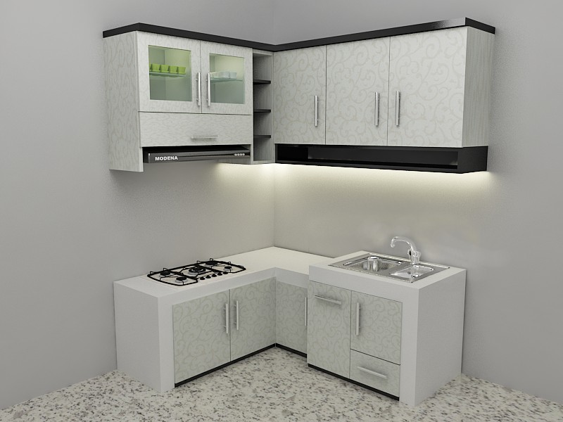 Kitchen Set Dapur Kecil Kitchen set Minimalis  di Kota Malang 