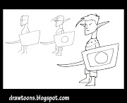 Cartoon elf. How to draw fantasy step by step