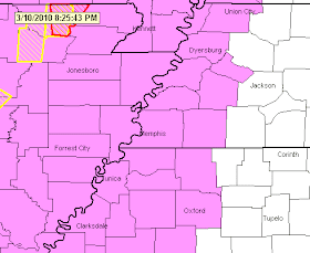 Watch-Warning Map 8:25pm 3/10/10