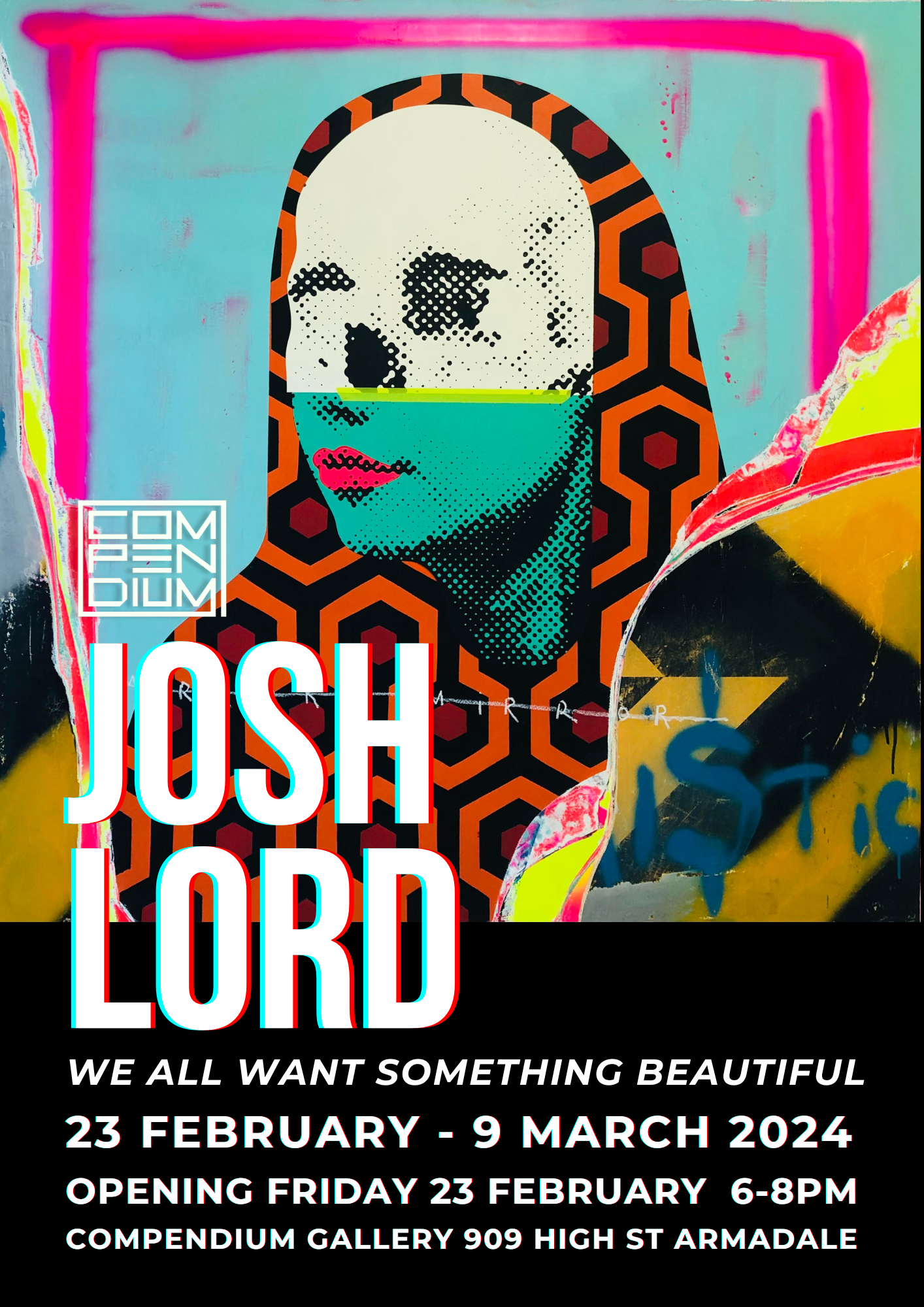 Things To Do:  We All Want Something Beautiful, Josh Lord at Compendium Gallery