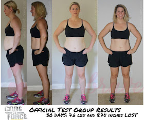 Core De Force Before and After Results