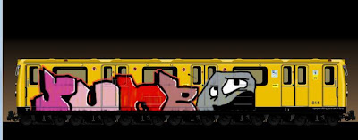 Graffiti Alphabet Train