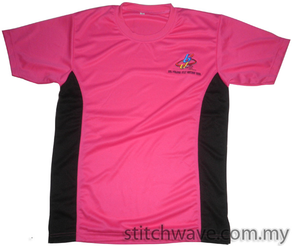 Sulam Logo Baju Custom Made - Sekolah Sukan Bukit Jalil 