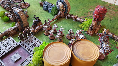 Warhammer battle report - Warhammer 40k - 9th Edition - White Scars vs Tzeentch Daemons - 2000pts - Tempest of War