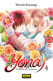 Reseña de "Yona Princesa del Amanecer" vol.4 de Mizuho Kusanagi - Norma Editorial