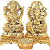 Metal Laxmi Ganesh Idol