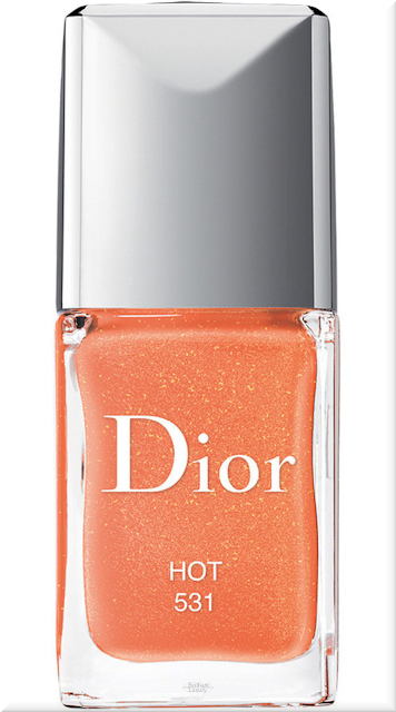 ♦Dior Vernis HOT 531 Limited Edition nail lacquer #dior #beauty #pantone #apricot #brilliantluxury